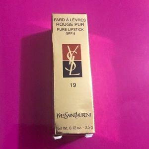 YSL Rouge Pur Lipstick 💄 #19 Fuchsia Pink